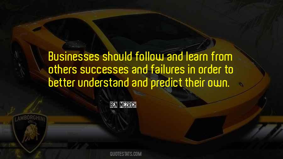 Learn From Failures Quotes #1835551
