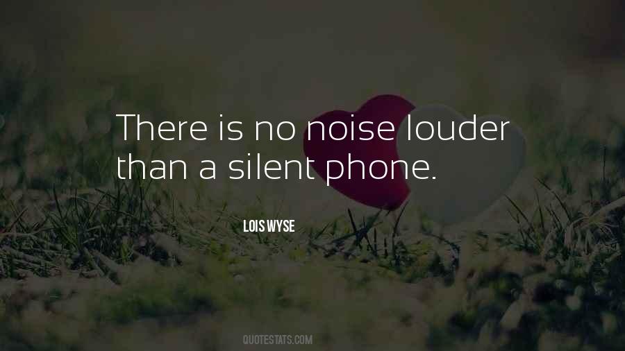 Silent Phone Quotes #295205