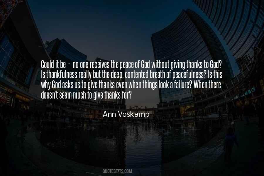 Giving God Thanks Quotes #1450920