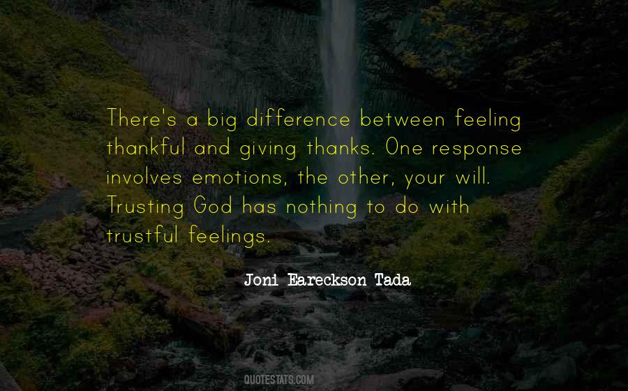 Giving God Thanks Quotes #1715007