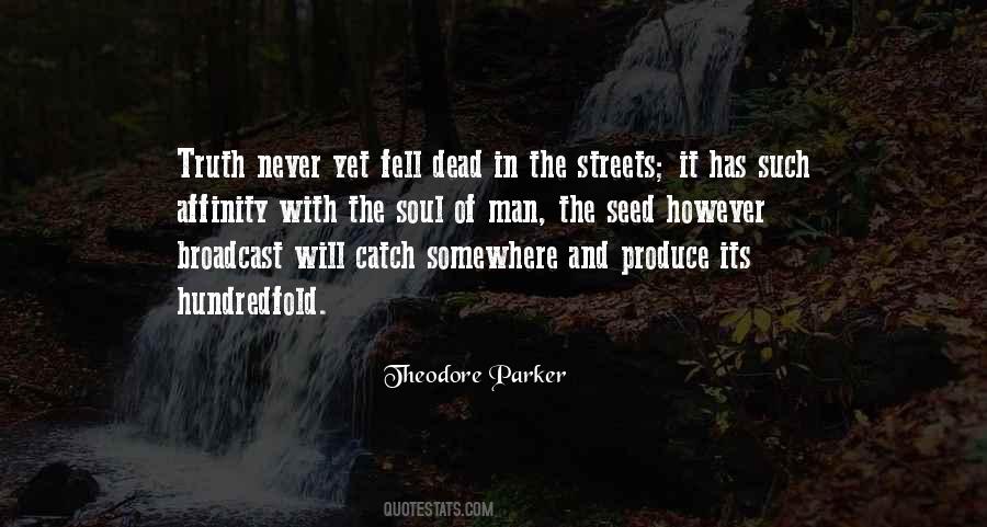 Somewhere In The Streets Quotes #1189381