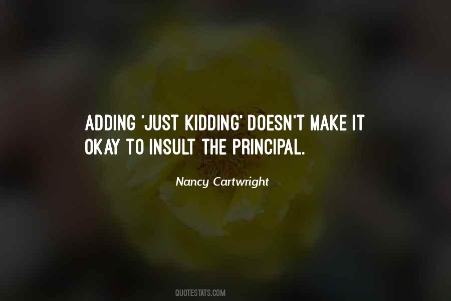 The Principal Quotes #1304123