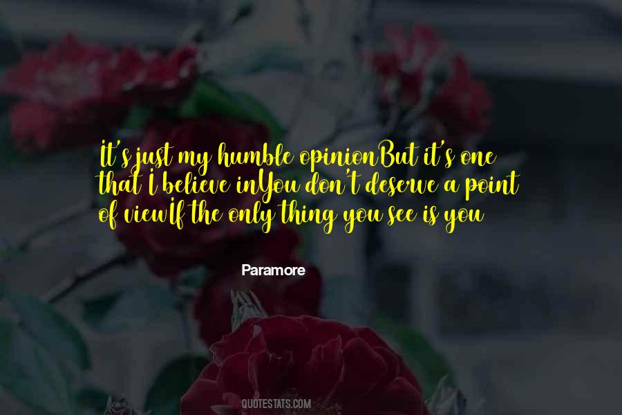 Quotes About A Point Of View #1320298