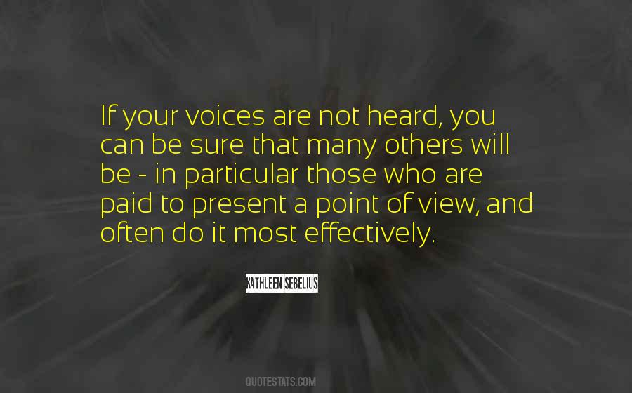 Quotes About A Point Of View #711494
