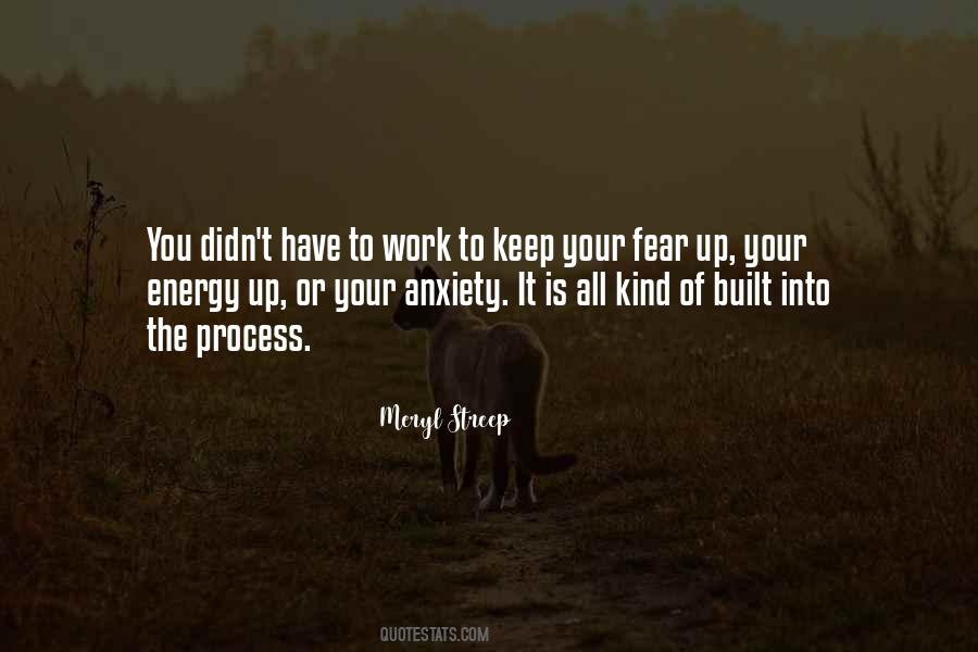 Work Anxiety Quotes #1145225