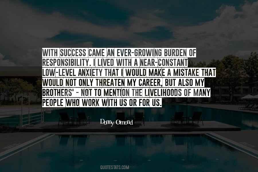 Work Anxiety Quotes #1688253