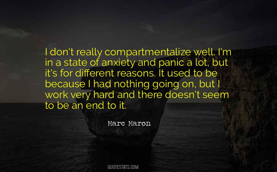 Work Anxiety Quotes #359034