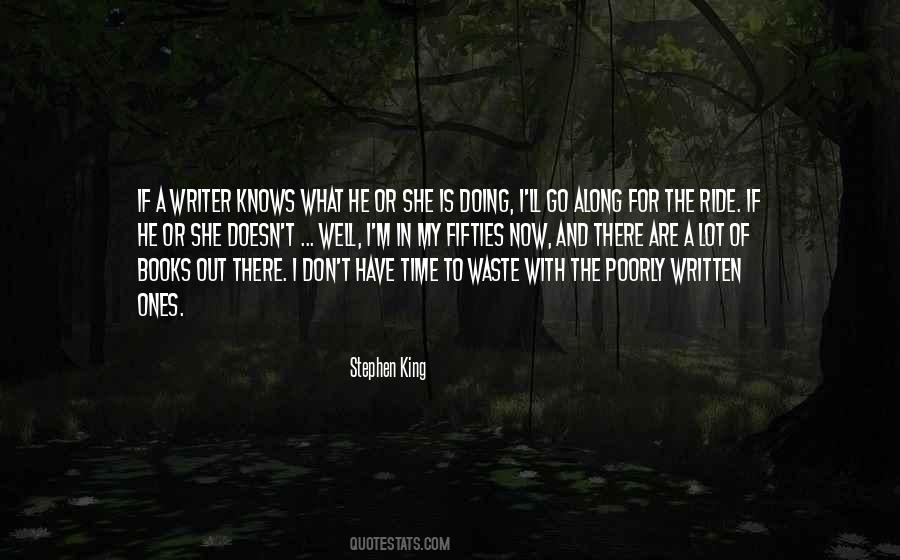 What A Waste Of Time Quotes #835335