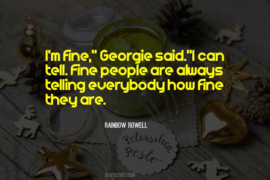 Everybody's Fine Quotes #168648