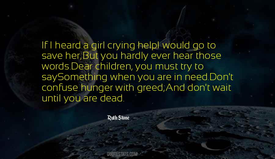 Dead Girl Quotes #1106158