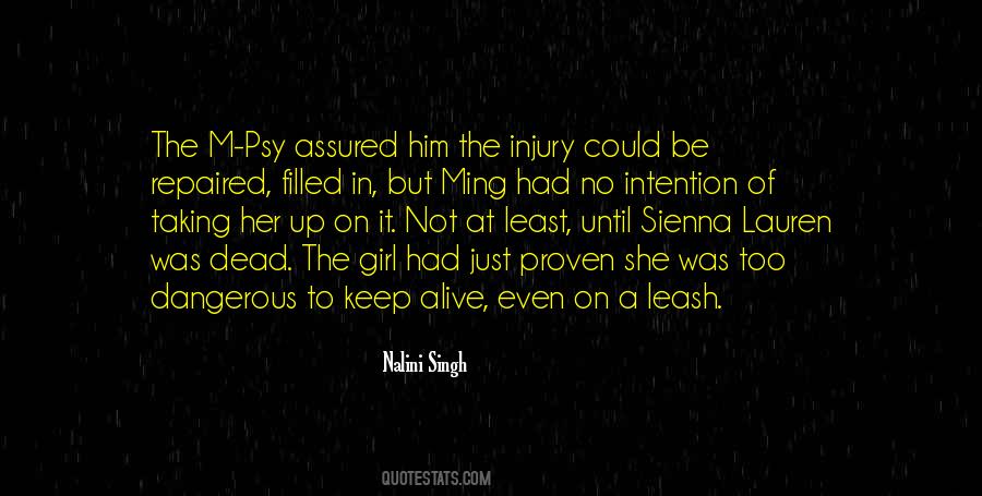Dead Girl Quotes #1452374