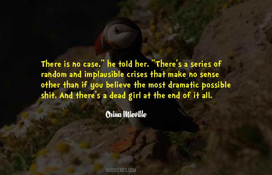 Dead Girl Quotes #1468924