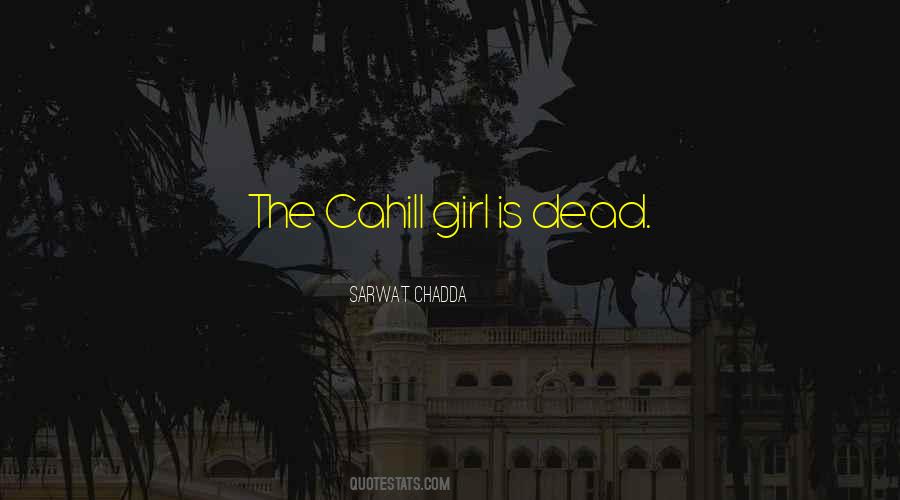 Dead Girl Quotes #147506