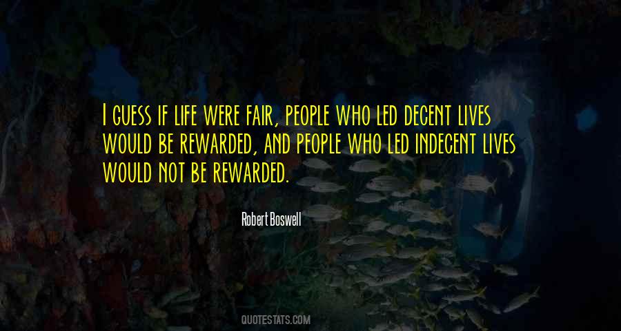 Life Fair Quotes #541360