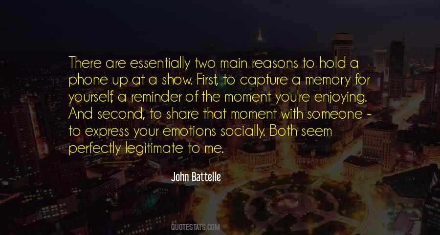 Moment Memory Quotes #1538604