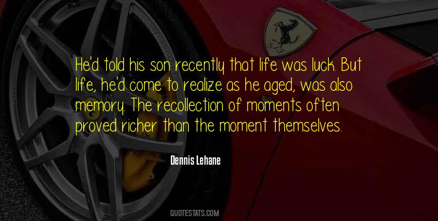 Moment Memory Quotes #301118