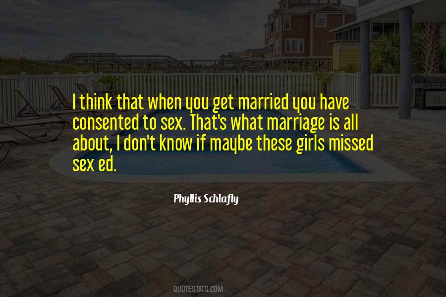 Marriage Girl Quotes #1680451