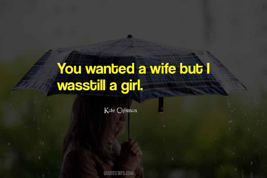 Marriage Girl Quotes #1724347