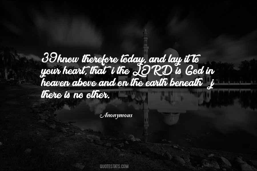 Heaven Above Quotes #1019653