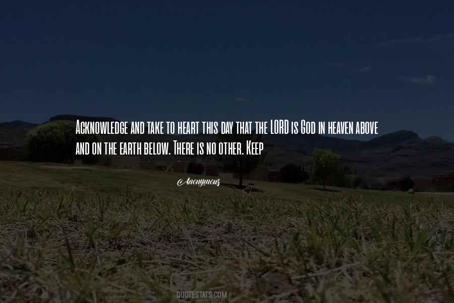 Heaven Above Quotes #96559