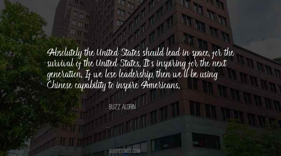 Leadership Inspire Quotes #1517899