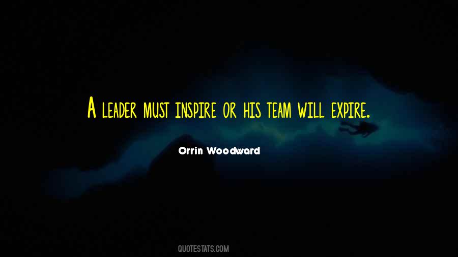 Leadership Inspire Quotes #296596