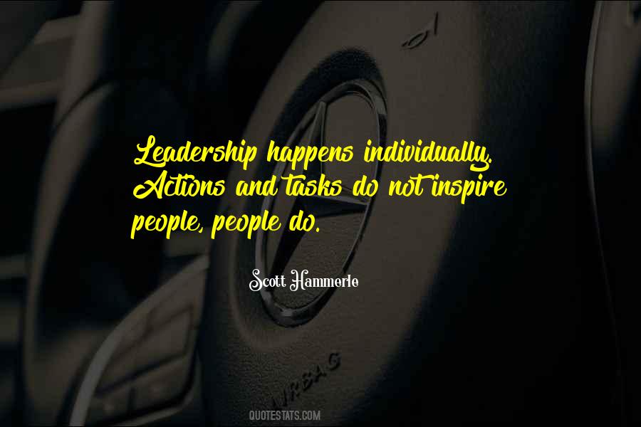 Leadership Inspire Quotes #864436