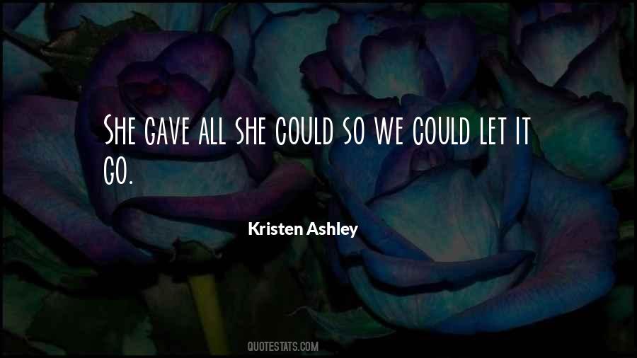Could Let Go Quotes #1824515