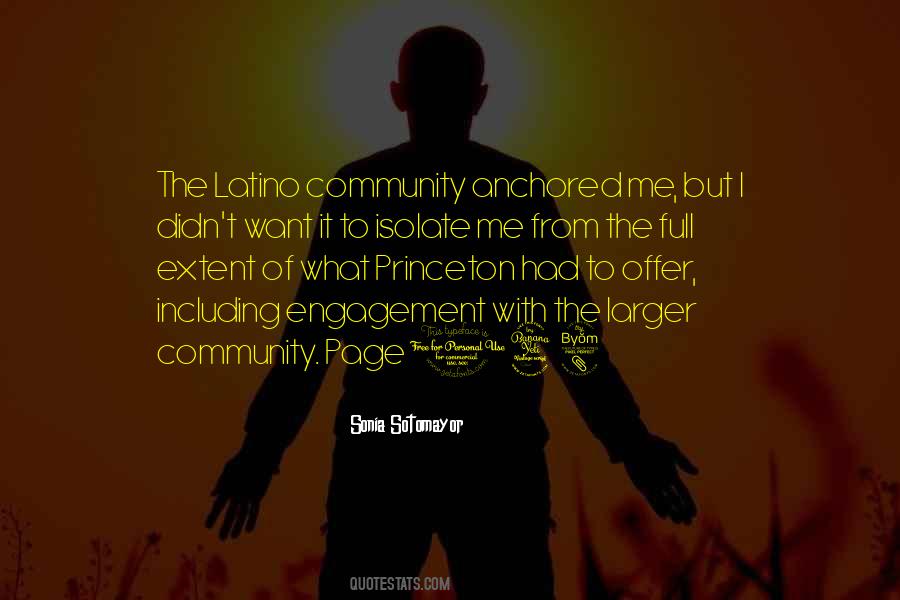 Quotes About The Latino Community #1570729