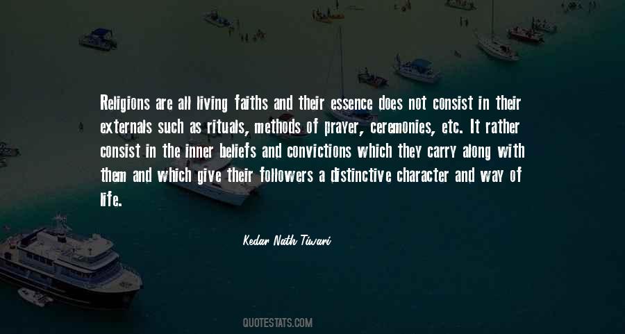 Prayer And Belief Quotes #116064