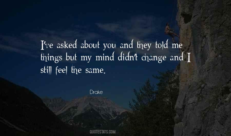Feel The Change Quotes #931183