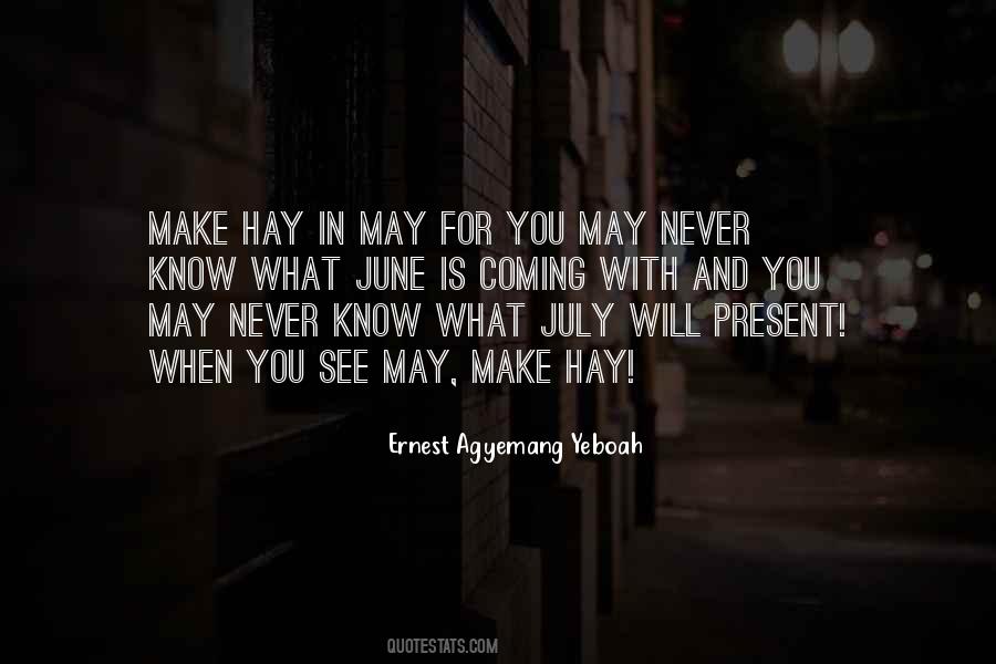 Something Is Coming Quotes #113396
