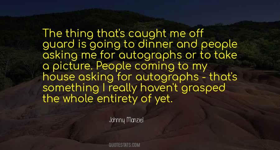 Something Is Coming Quotes #1245321