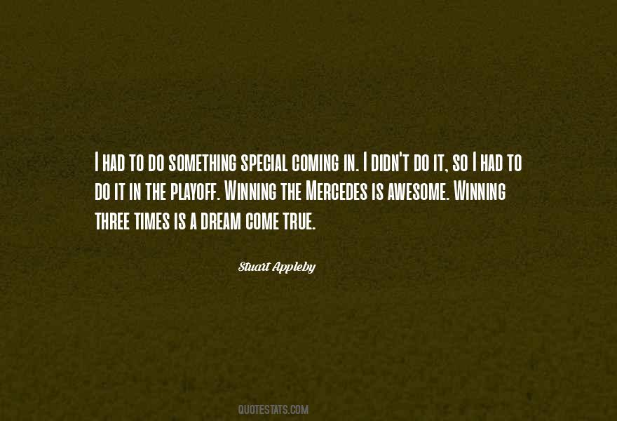 Something Is Coming Quotes #741388