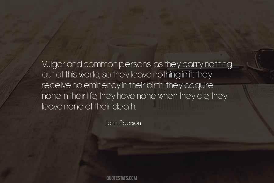 Quotes About Birth And Life #169853