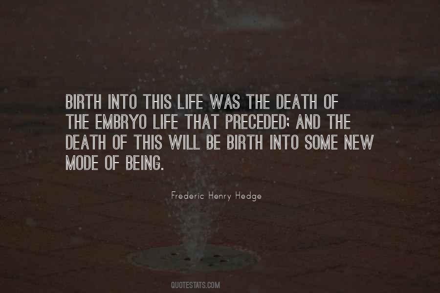 Quotes About Birth And Life #261637