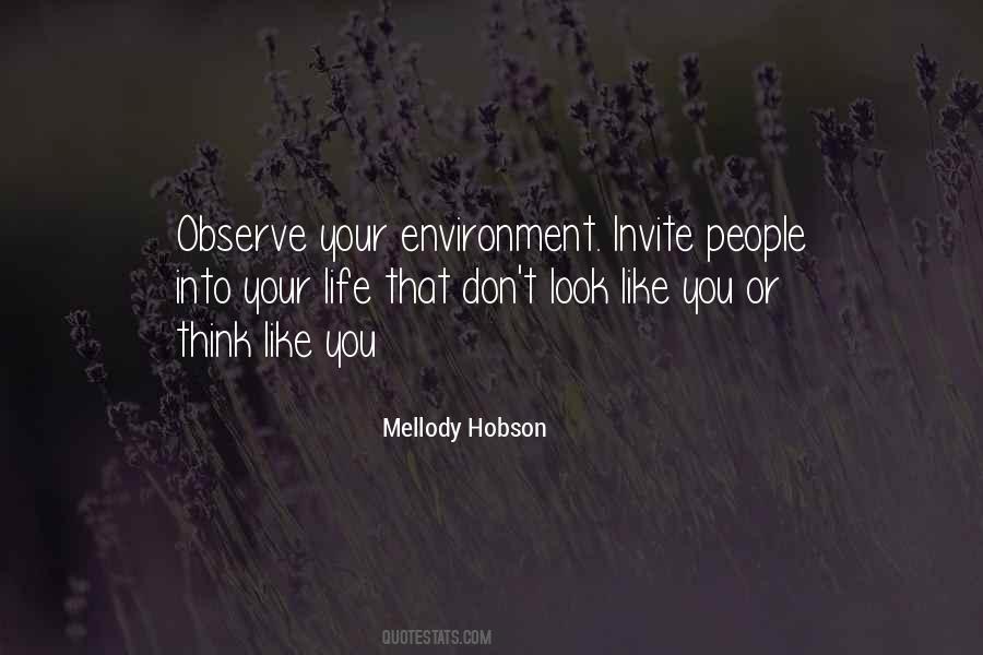 Observe Life Quotes #1862447