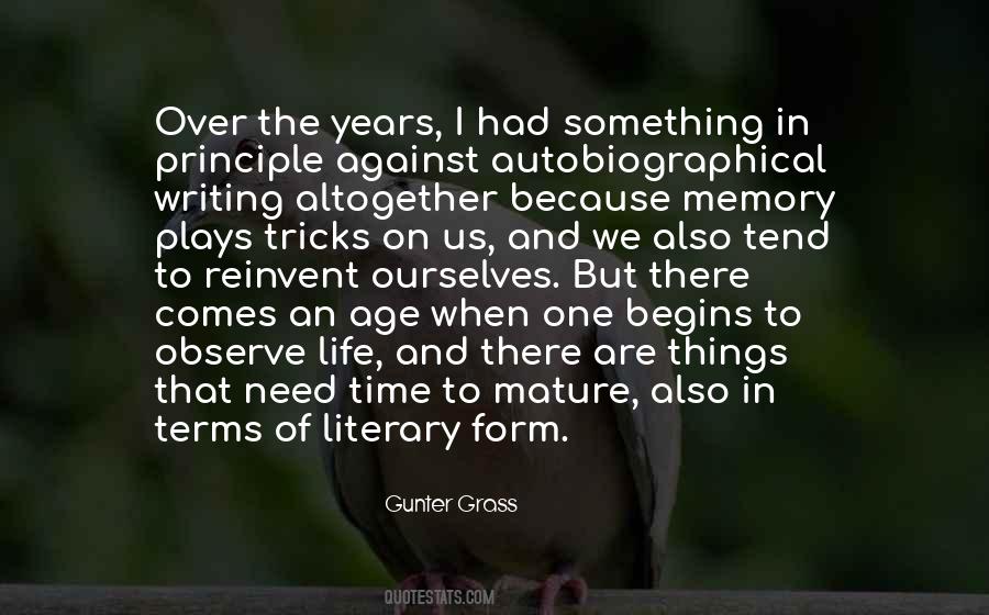 Observe Life Quotes #503979