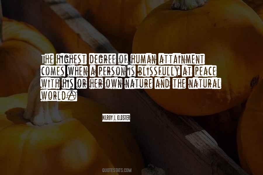 Self Nature Quotes #1746439