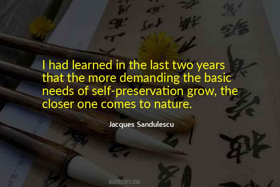 Self Nature Quotes #968024