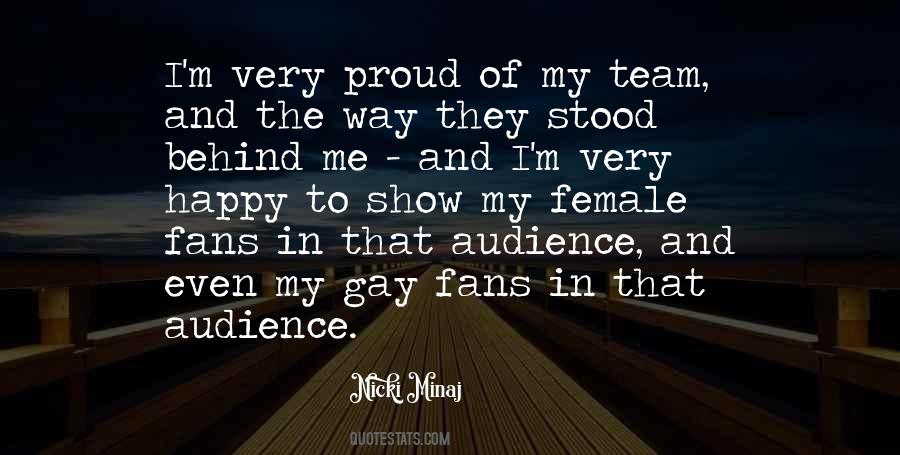 Proud Of My Team Quotes #1608762