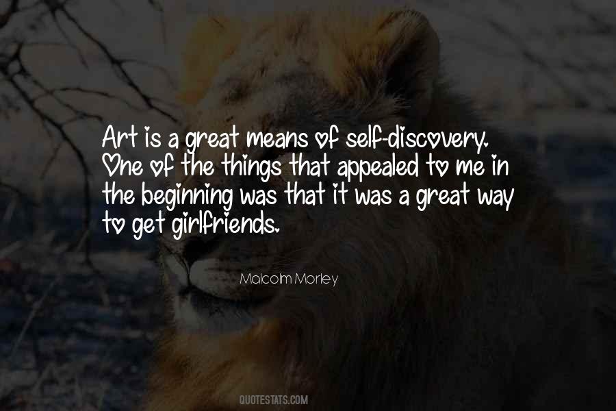 Great Is The Art Of Beginning Quotes #1284674