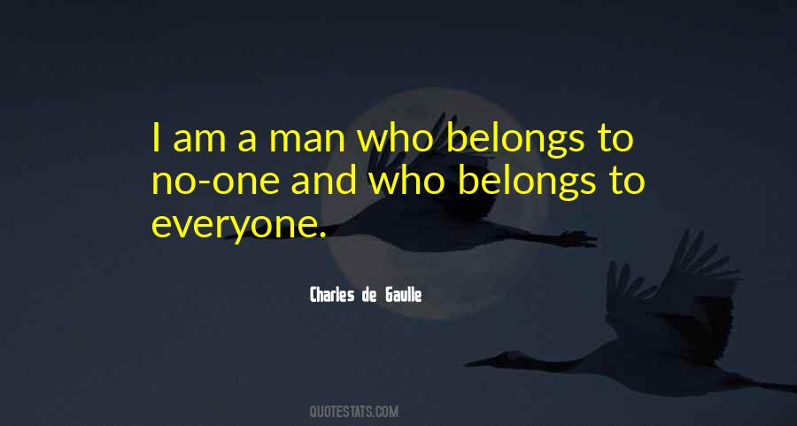 Everyone Belongs Quotes #600204