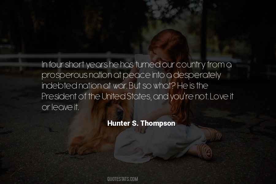 Love Of Peace Quotes #723177