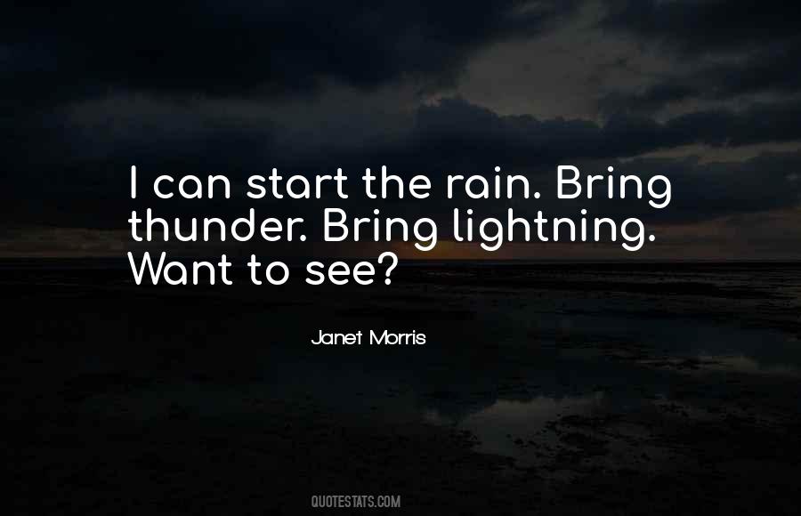 Lightning Thunder Quotes #1082036