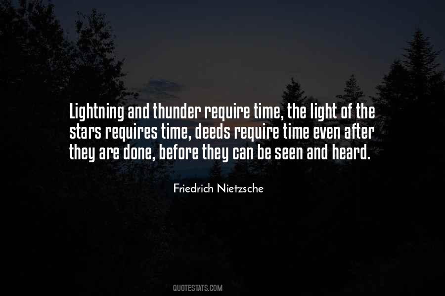 Lightning Thunder Quotes #224766