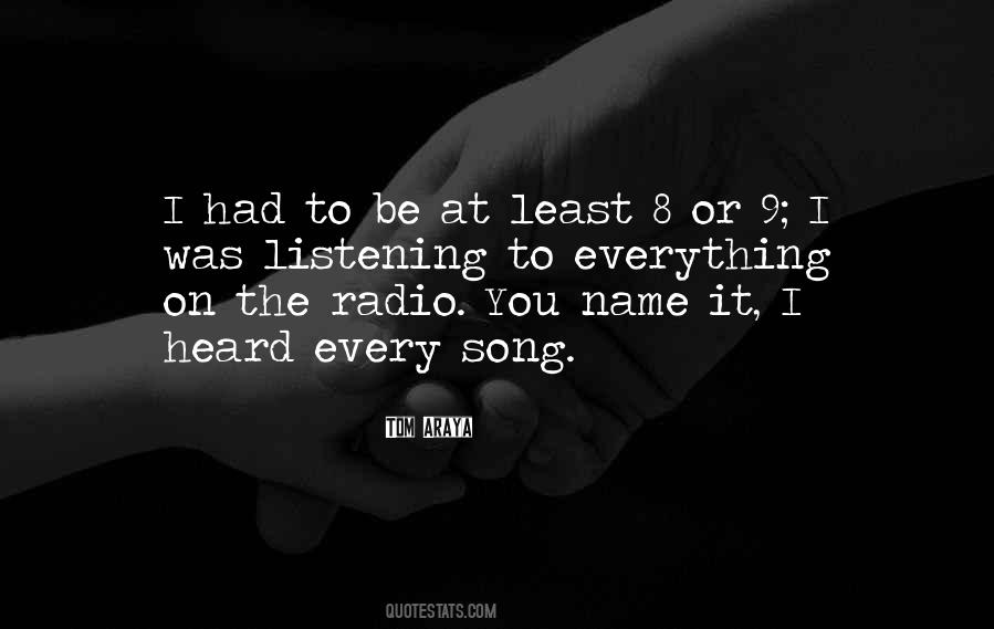Song Name Quotes #1052008