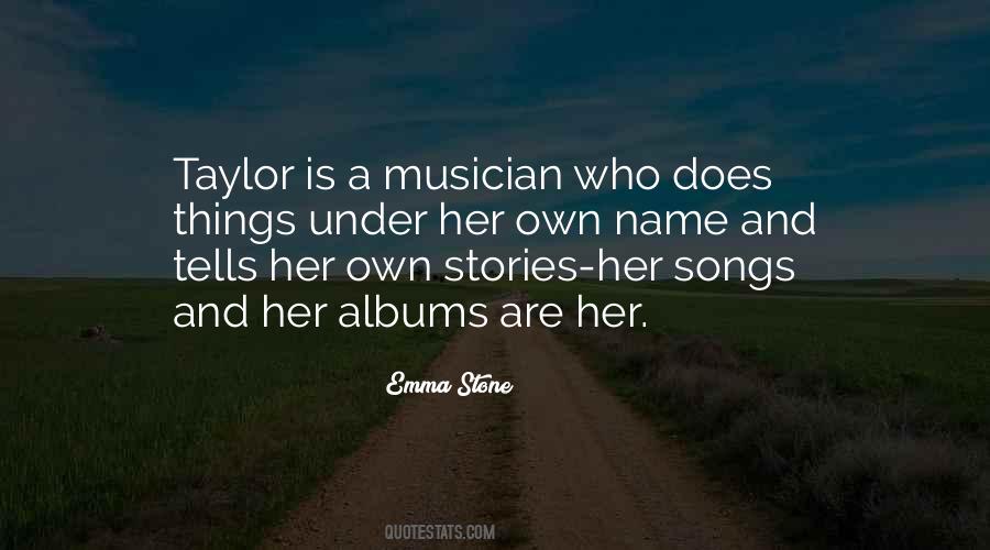 Song Name Quotes #1127330