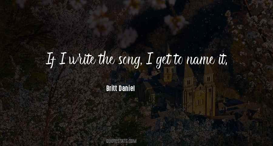 Song Name Quotes #1540910