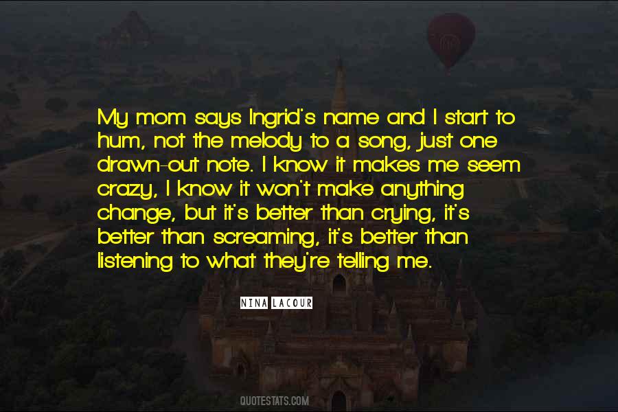 Song Name Quotes #1780535